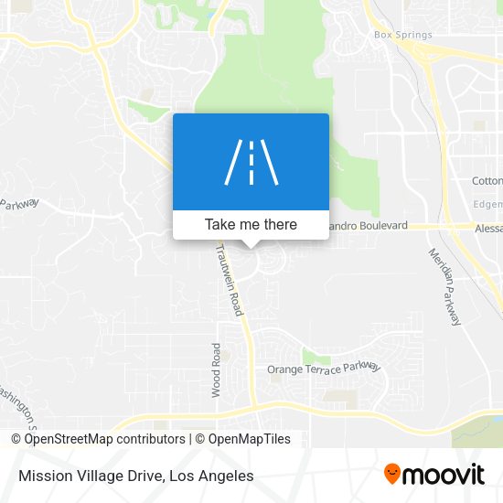 Mapa de Mission Village Drive