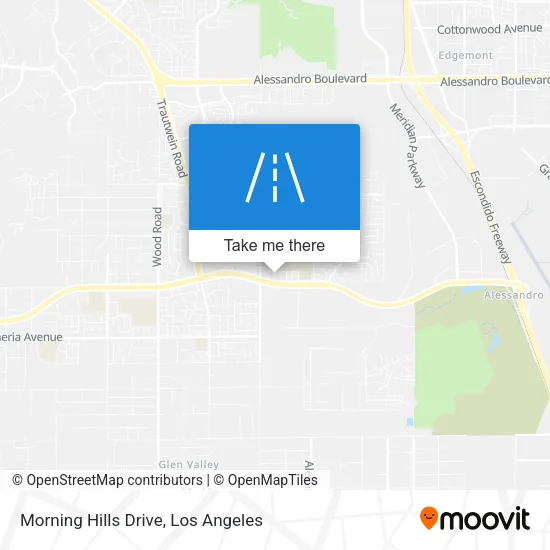 Mapa de Morning Hills Drive
