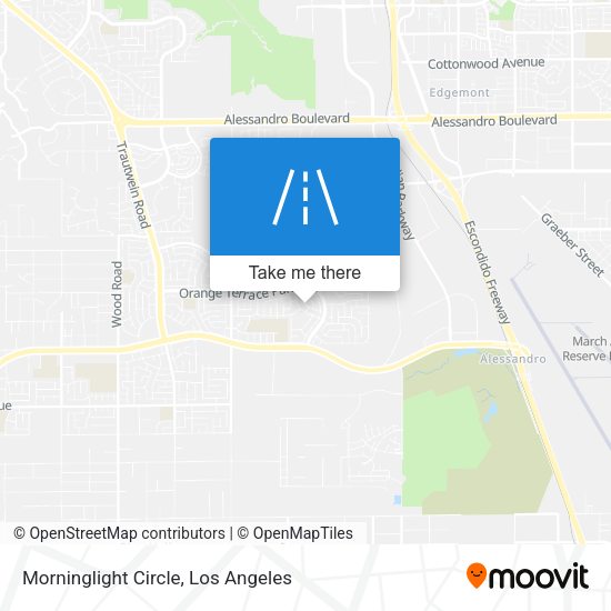 Mapa de Morninglight Circle