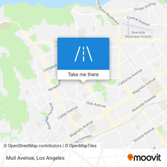 Mapa de Mull Avenue