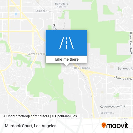 Mapa de Murdock Court