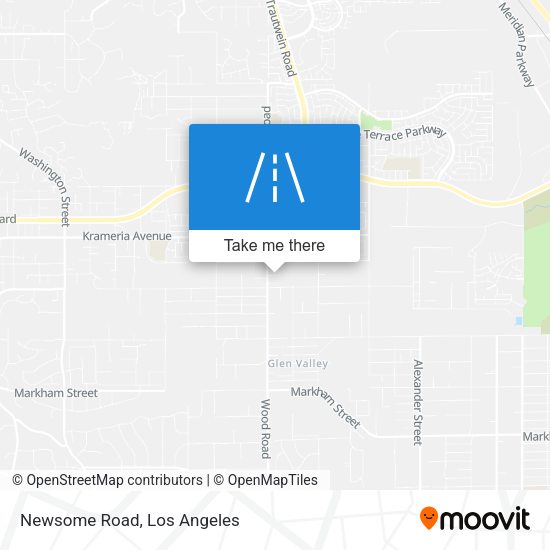 Mapa de Newsome Road