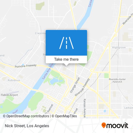 Mapa de Nick Street