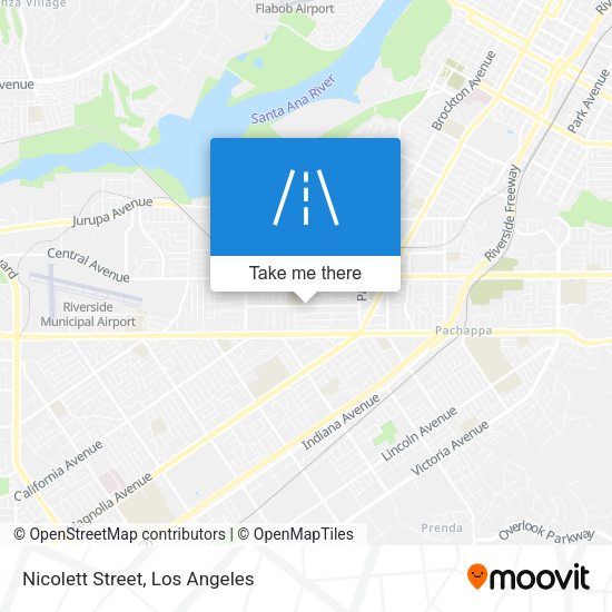 Mapa de Nicolett Street