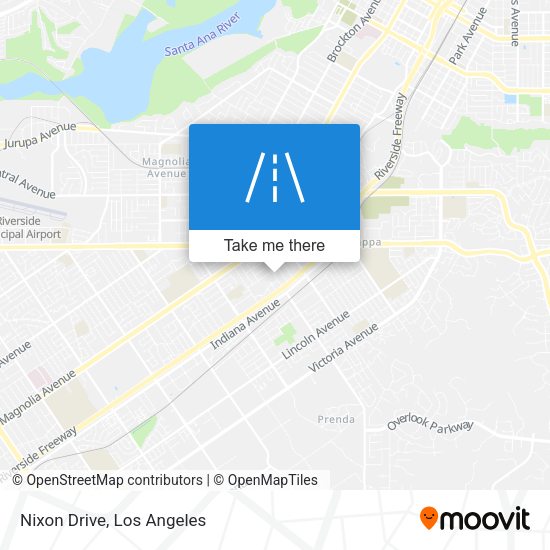 Mapa de Nixon Drive