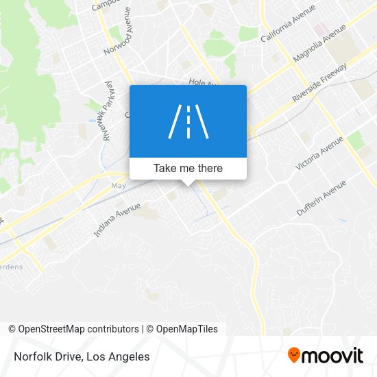 Mapa de Norfolk Drive