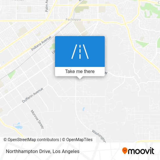 Northhampton Drive map