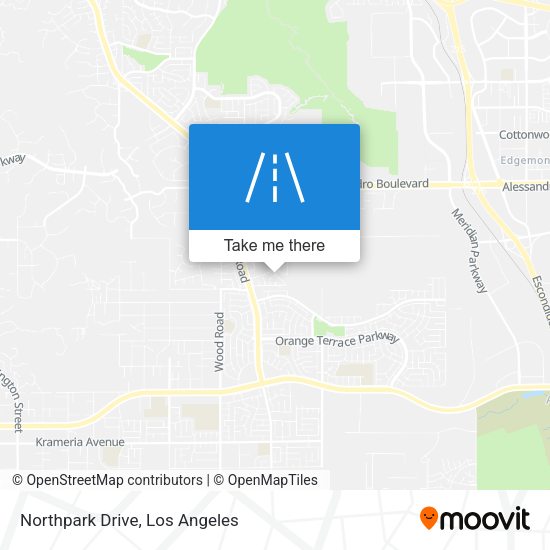 Northpark Drive map