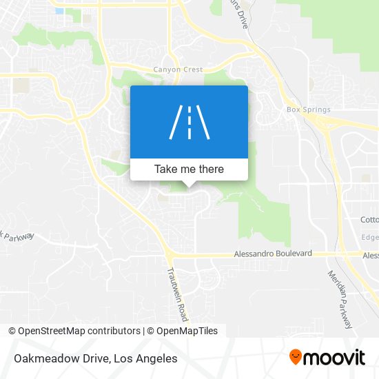 Mapa de Oakmeadow Drive