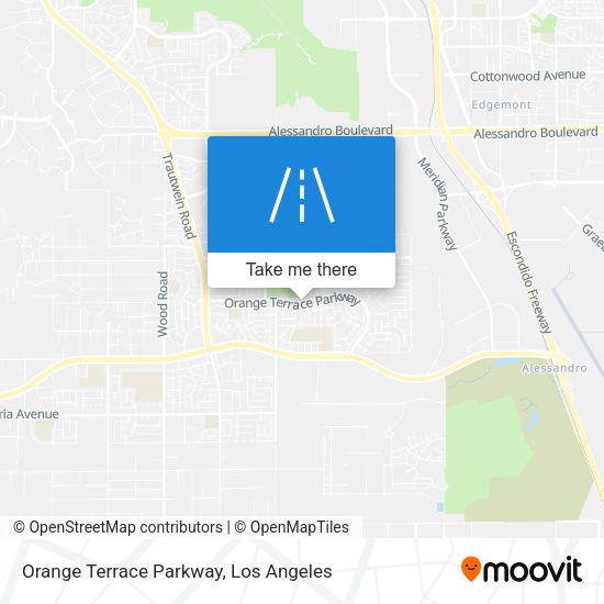 Mapa de Orange Terrace Parkway