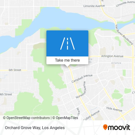 Orchard Grove Way map