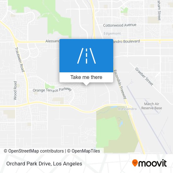 Orchard Park Drive map