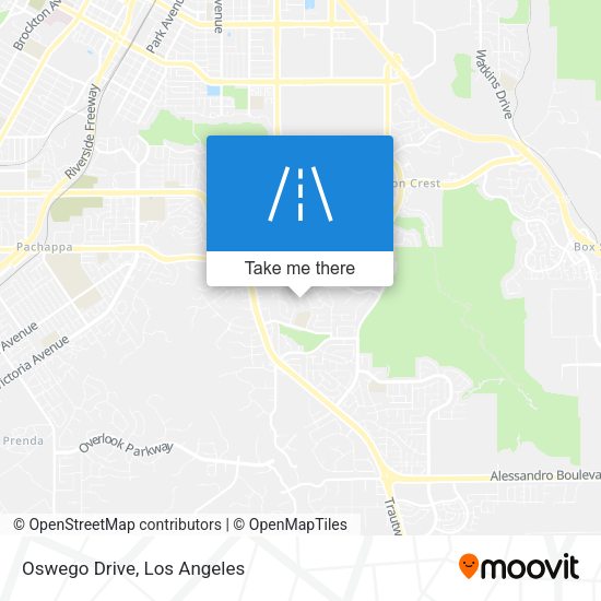 Mapa de Oswego Drive