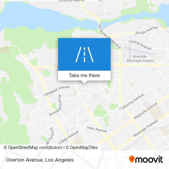 Mapa de Overton Avenue