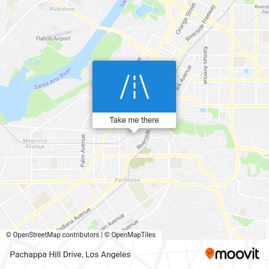 Mapa de Pachappa Hill Drive