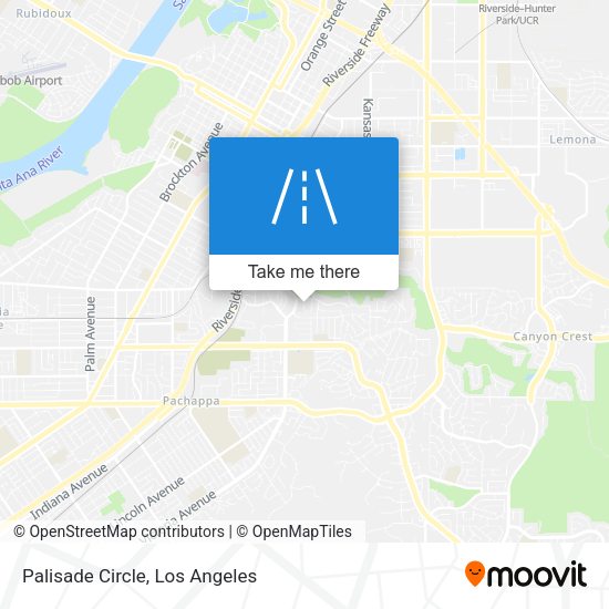 Palisade Circle map