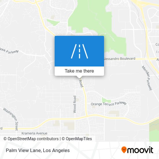 Mapa de Palm View Lane