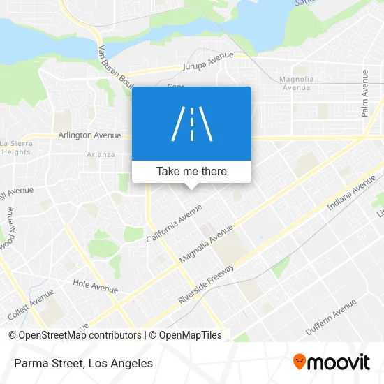 Parma Street map
