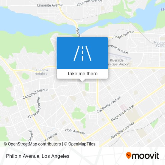 Mapa de Philbin Avenue