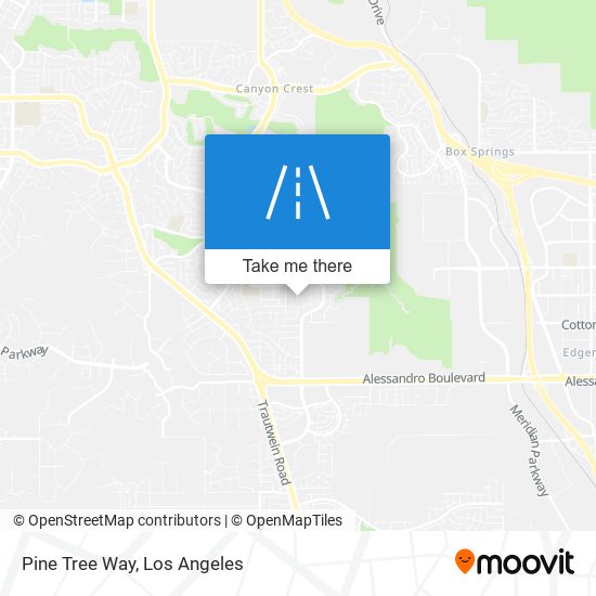 Mapa de Pine Tree Way
