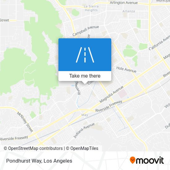 Mapa de Pondhurst Way
