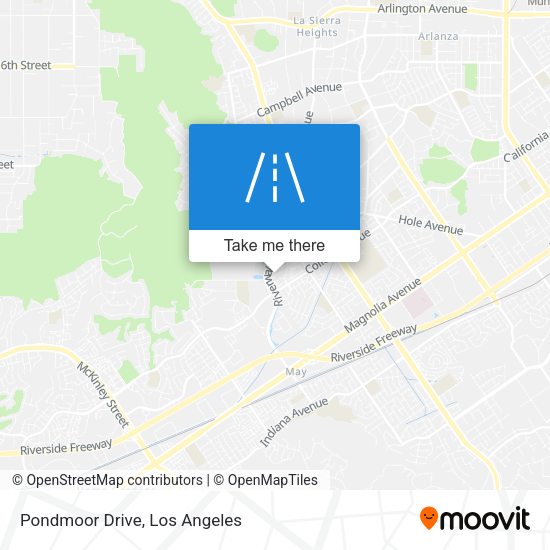 Mapa de Pondmoor Drive