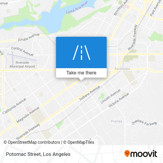 Mapa de Potomac Street