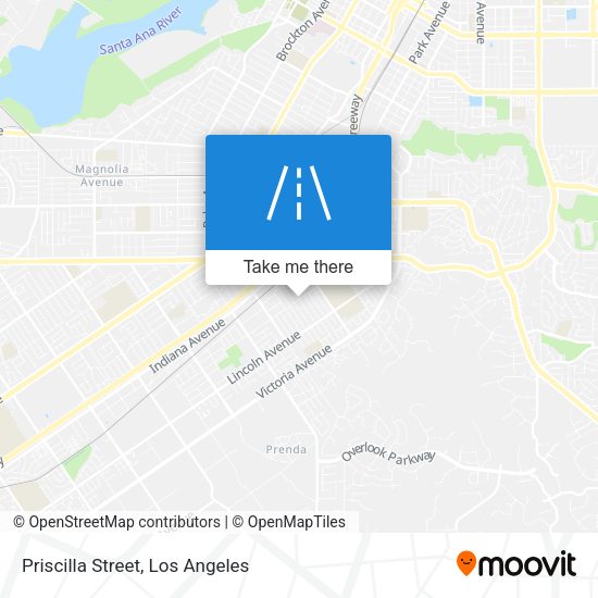 Priscilla Street map