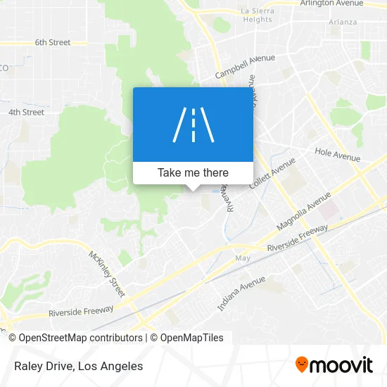 Raley Drive map