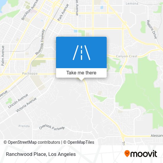 Mapa de Ranchwood Place
