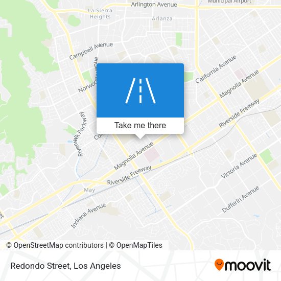 Mapa de Redondo Street
