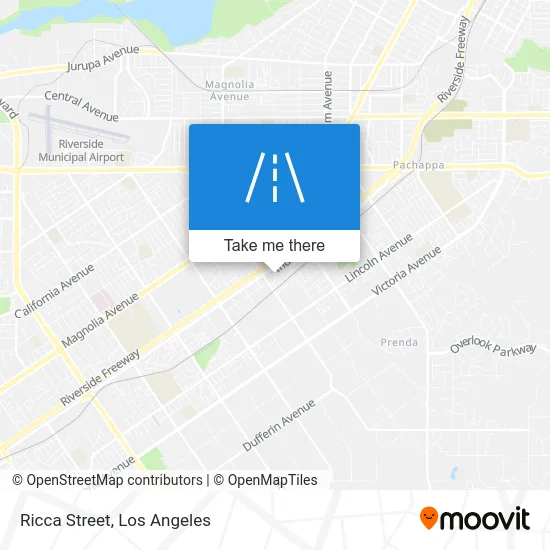 Ricca Street map