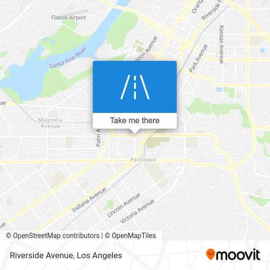 Riverside Avenue map