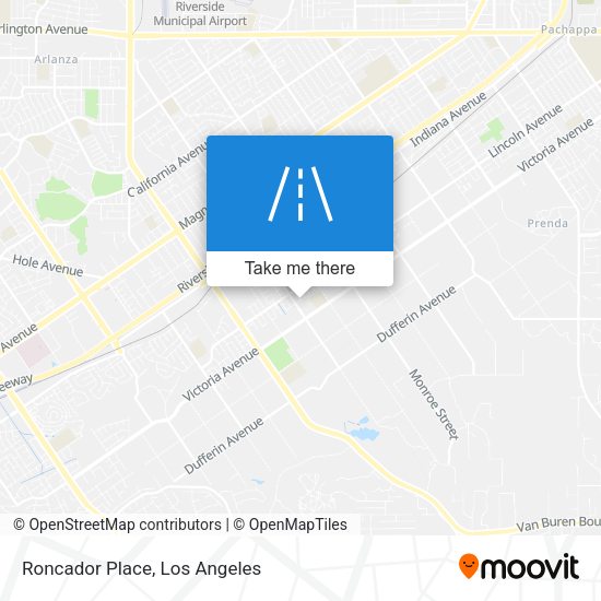 Mapa de Roncador Place