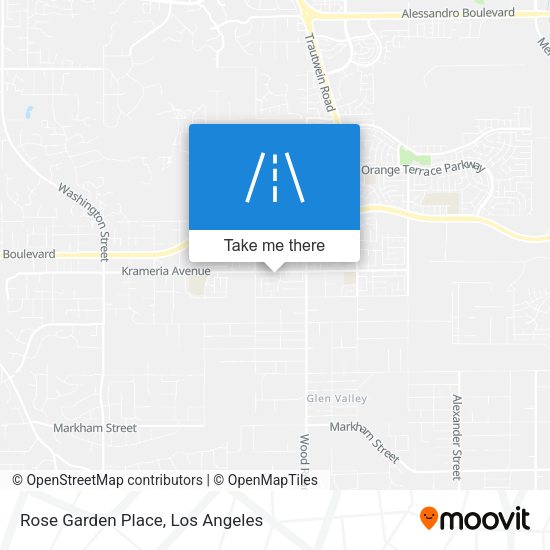 Rose Garden Place map