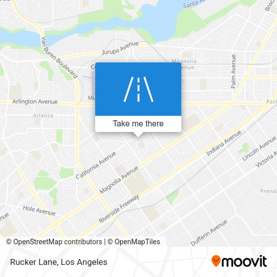 Mapa de Rucker Lane