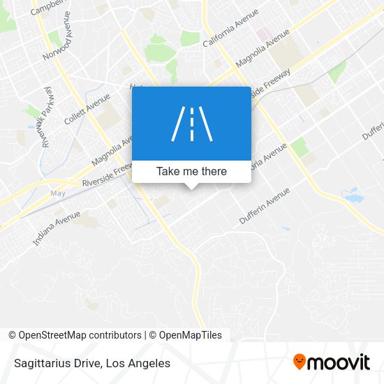 Sagittarius Drive map