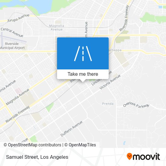 Mapa de Samuel Street