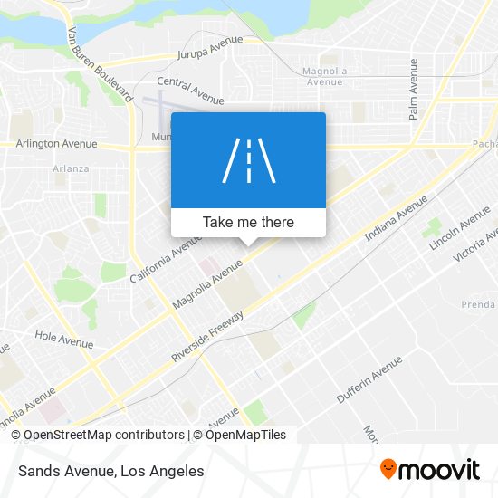 Mapa de Sands Avenue