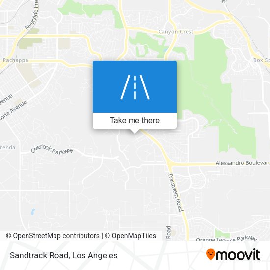 Sandtrack Road map