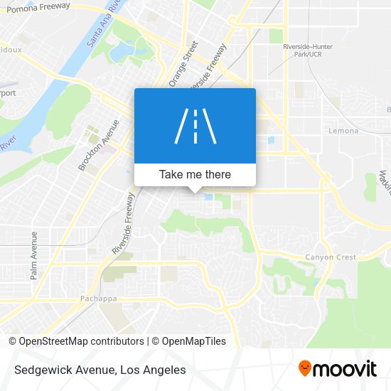 Sedgewick Avenue map