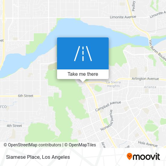 Mapa de Siamese Place