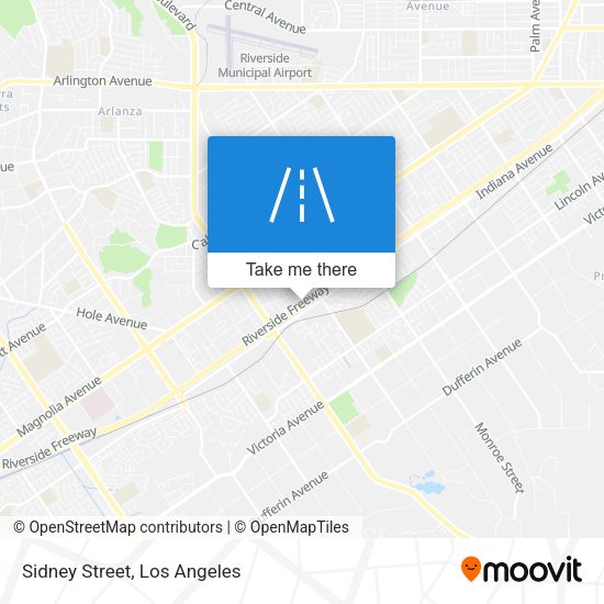 Mapa de Sidney Street