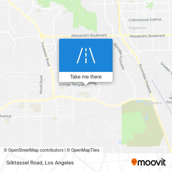 Mapa de Silktassel Road