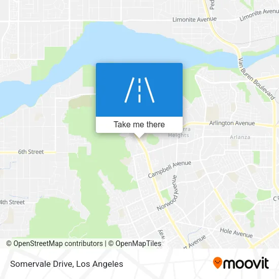 Somervale Drive map