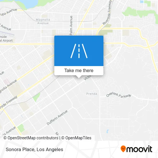 Sonora Place map