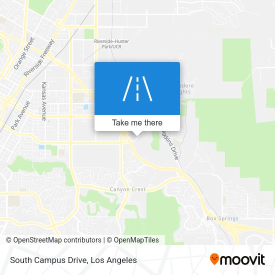 South Campus Drive map