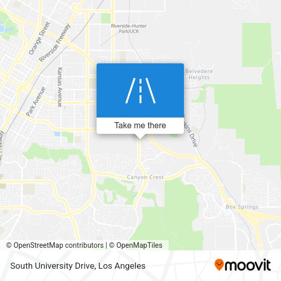 South University Drive map