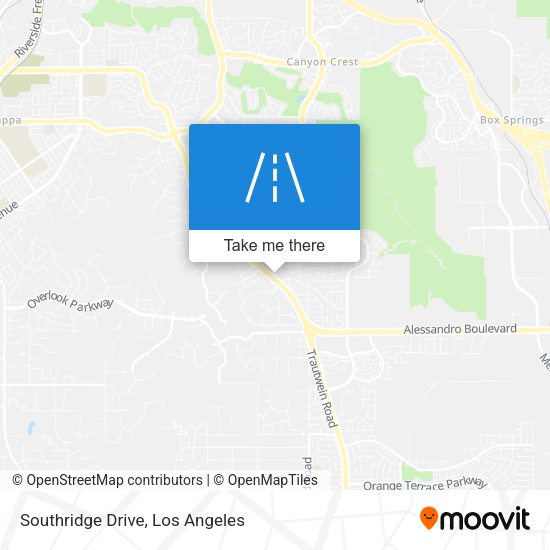 Mapa de Southridge Drive