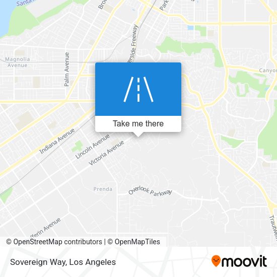 Mapa de Sovereign Way